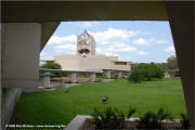 Frank Lloyd Wright architecture at Florida South College in Lakeland, Florida