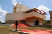 Frank Lloyd Wright architecture at Florida Southern College in Lakeland, Florida - Annie Pfeiffer Chapel