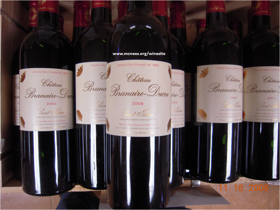 St Julien Bordeaux Wine Labels on Rick's WineSite