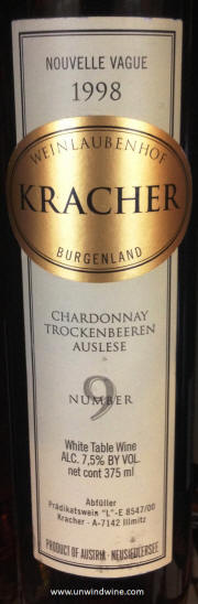 Kracher Novelle Vague #9 Chardonnay TBA 1998