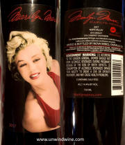 Nova Wines Marilyn Merlot Labels 