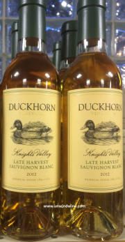 Duckhorn Knights Valley Late Harvest Sauvignon Blanc 2012