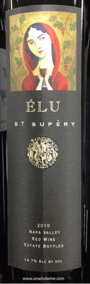 St Supery ELU Napa Valley Red Wine 2010