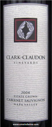 Clark Claudon Napa Valley Estate Wine 2004