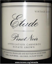 Etude Carneros Pinot Noir 2006