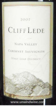 Cliff Lede Stags Leap District Cabernet Sauvignon 2007