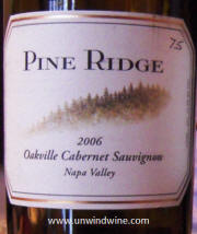 Pine Ridge Oakville Cabernet Sauvignon 2006
