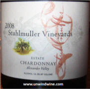 Stuhlmuller Alexander Valley Estate Chardonnay 2008