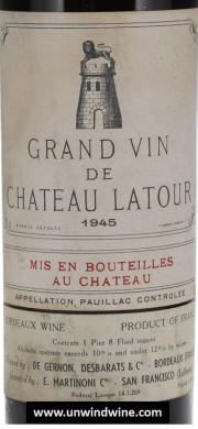 Chateau Latour 1945