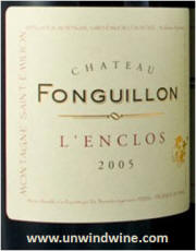 Chaeau Fonguillon Enclos St Emilion Bordeaux 2006