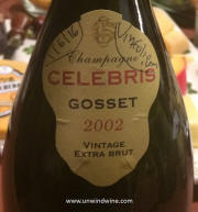Celebris Gosset Vintage Extra Brut Champagne 2002
