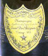 Moet Chandon Dom Perignon 1971 label on McNees.org/winesite