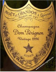 Moet Chandon Dom Perignon 1996