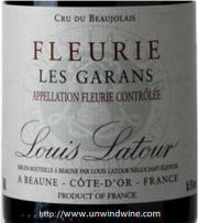 Louis Latour, Les Garans Cote-D'Or  Fleurie 2000