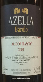 Azelia Luigi Scavino Bricco Fiasco Barolo 2009 Magnum