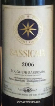 Sassicaia 2006