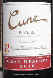 Cune Rioja Gran Reserva 2010
