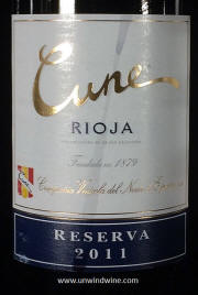 Cune Rioja Reserva 2011