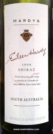 Hardy's Eileen Hardy Shiraz 1999 