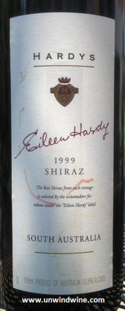 Hardy's Eileen Hardy Shiraz 1999