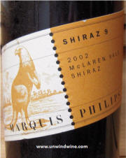 Marquis Phillips 9 McLaren Vale Shiraz 2002