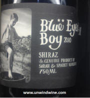 Mollydooker Blue Eye'd Boy 2010 on McNees.org/winesite