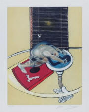 figure at a washbasin by francis bacon