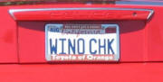 Win Pl8 - WINE CHK - California 