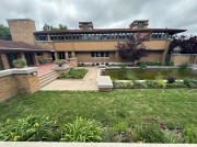Frank Lloyd Wright Wichita Allen House Wichita Main Garden-Patio Pond