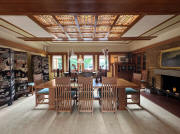 Frank Lloyd Wright Allen House, Wichita, KS Dining Room