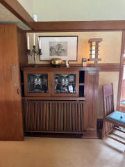 Frank Lloyd Wright Wichita Allen House Dining Room Sideboard North