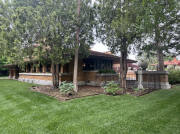 Frank Lloyd Wright Allen House, Wichita, KS Front Corner