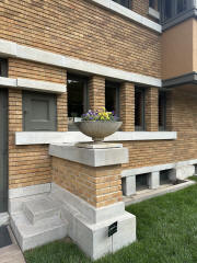 Frank Lloyd Wright Allen House, Wichita, KS Service Entry South