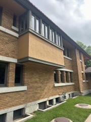 Frank Lloyd Wright Allen House, Wichita, KS South Cantilever