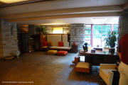 Frank Lloyd Wright's Fallingwater, Mill Run, PA - Great Room