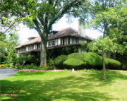 Welles House - Hinsdale, IL - Prairie Architecture on Wright-Site on McNees.org