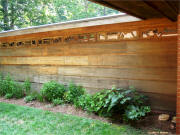 Pope-Leighey House - Florida Cypress siding 