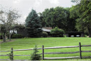 Frank Lloyd Wright designed Borah/Post House in Barrington Hills, IL