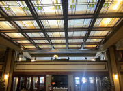 Artglass from Historic Park Inn, Mason City, Iowa by Frank Lloyd Wright