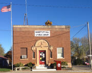 Prairie architecture in Iowa - Bennett City Hall & Library - Bennett, IA