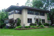 Prairie architecture house at 621 E. 58th Street, Kansas City, MO