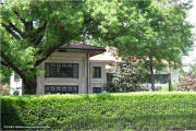 Prairie architecture Corrigan/Sutherland House at 1200 E. 55th Street, Kansas City, MO
