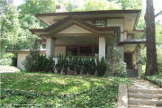 Prairie architecture house at 45 W Concord St Kansas City, MO