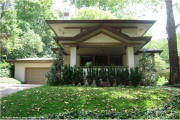 Prairie architecture house at 45 W Concord St Kansas City, MO