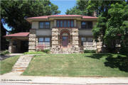 Prairie architecture house at 810 Gleed Street Kansas City, MO