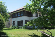 Prairie architecture Amos Erman House at 3201 Karnes Blvd Kansas City