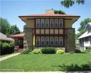 Prairie architecture Kansas City, MO - Louis R Gates House