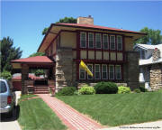 Prairie architecture Kansas City, MO - Louis R Gates House