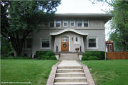 Prairie architecture house at 646 W. 58th Street, Kansas City, MO