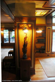 FLW Meyer May House Light Fixture - Shadow Effects